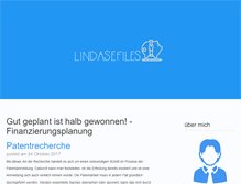 Tablet Screenshot of lindasefiles.com